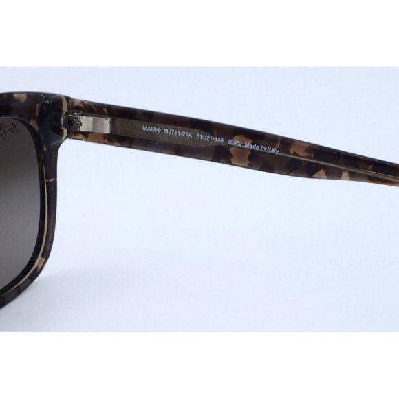 Maui Jim Honey Girl MJ 751-27A Cat Eye Tortoise Sunglasses Gray Polarized (B) main image 6